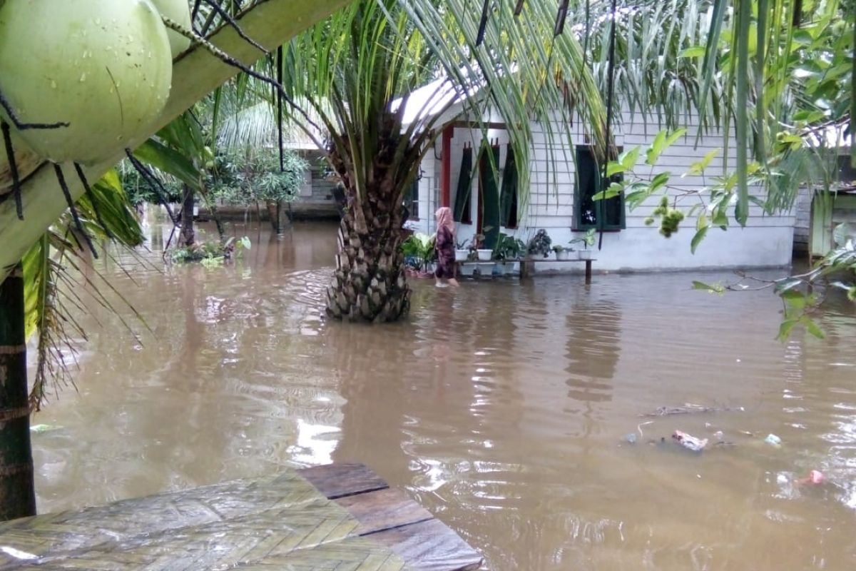 Banjir melanda setidaknya 40 desa di Aceh Jaya