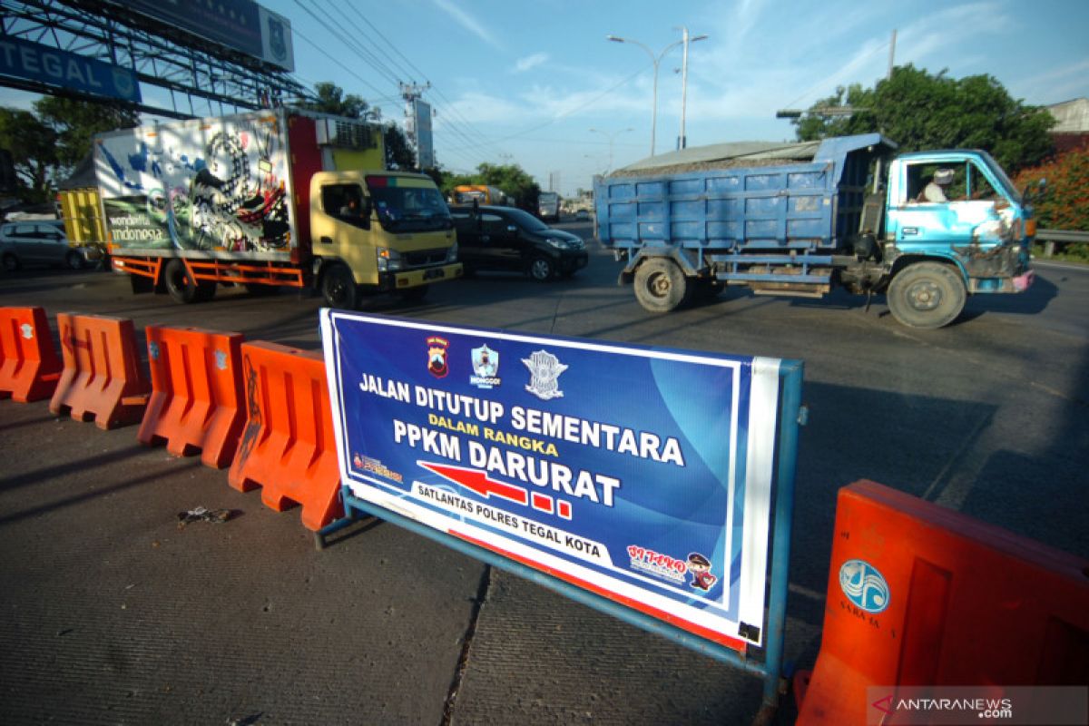 Mobilitas warga di Jawa-Bali terpantau turun, pantura meningkat