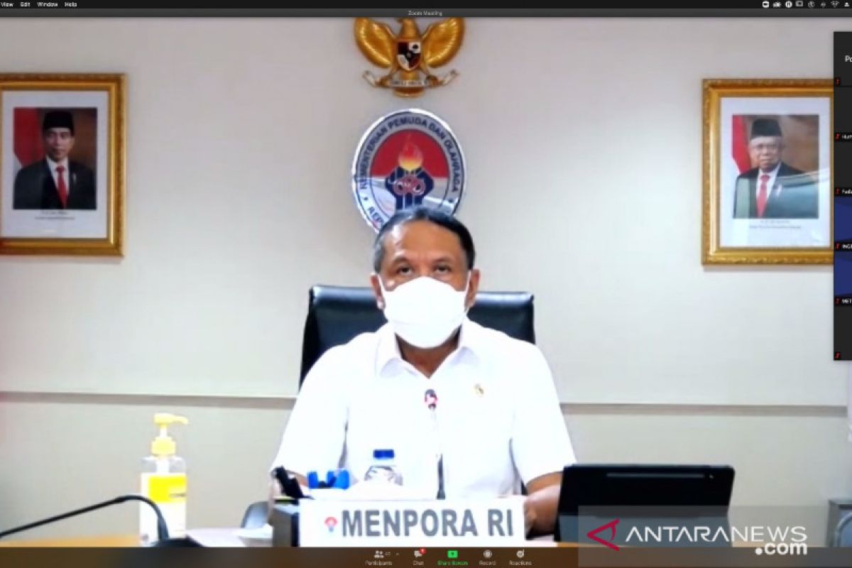 Atlet yang belum dapat medali jangan berkecil hati, pesan Menpora