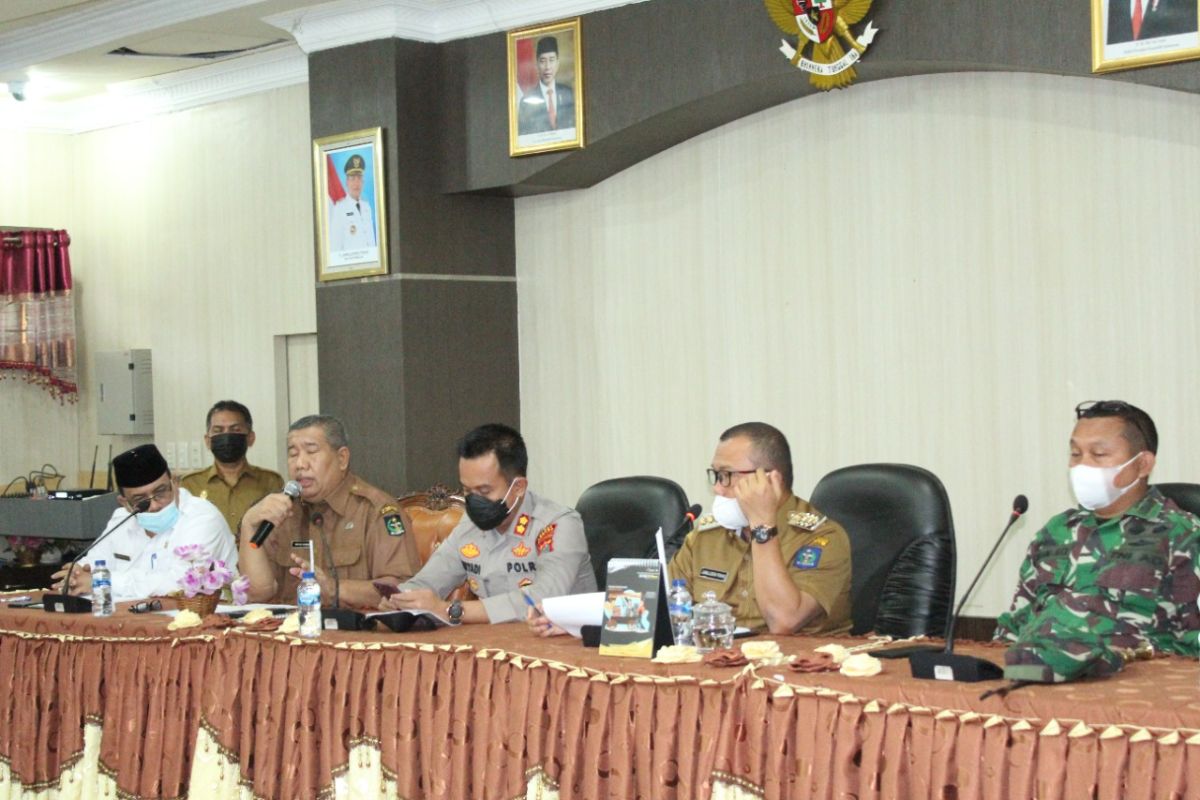 Kota Sibolga masuk daftar PPKM Mikro, Wali Kota gelar rapat darurat