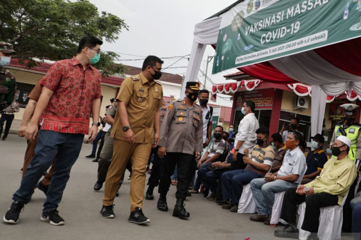 Pemkot Medan genjot target penerima vaksinasi COVID-19