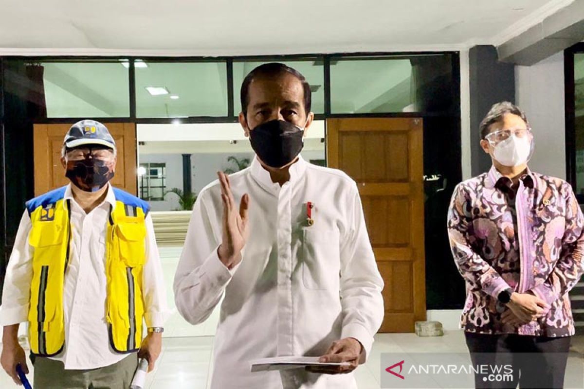 Presiden Jokowi: RS Wisma Haji langsung beroperasi tangani pasien COVID-19