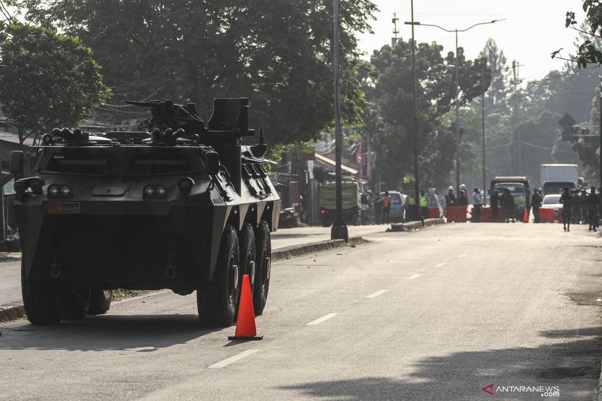 Kodam Jaya bantu pengamanan PPKM Darurat di Jakarta