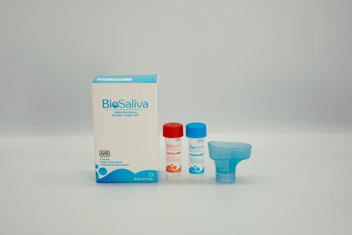 Bio Farma produksi alat tes Covid BioSaliva
