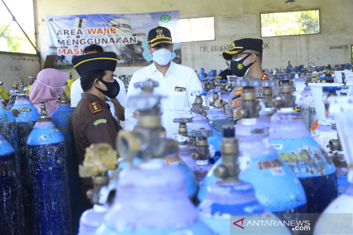 Forkopimda Kota Probolinggo pastikan ketersediaan oksigen medis aman