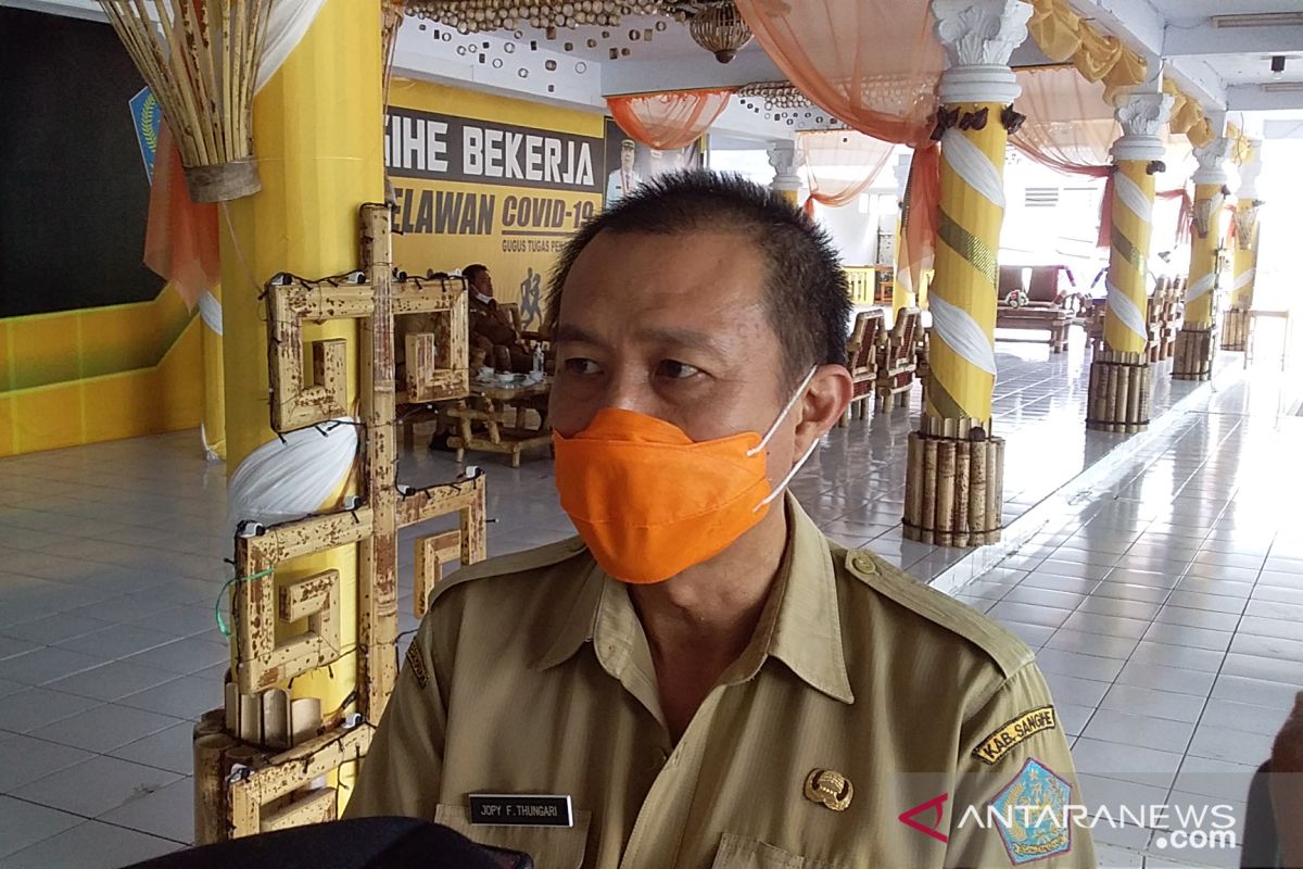 57 pasien positif COVID-19 di Kabupaten Sangihe masih  menjalani isolasi