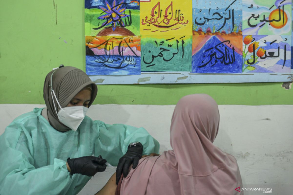 Penerima dosis vaksin lengkap capai 82,81 juta jiwa penduduk Indonesia