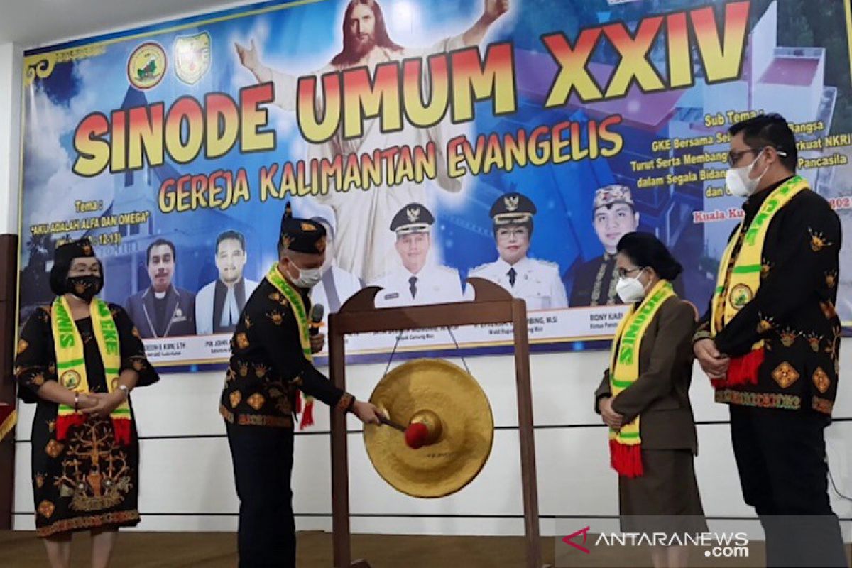 Untuk pertama kalinya Sinode Umum ke XXIV GKE dilaksanakan secara virtual