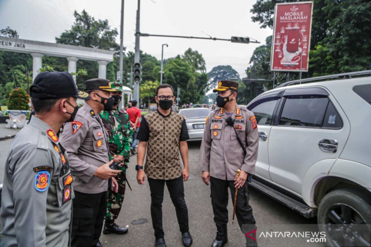 Kota Bogor berlakukan penyekatan kendaraan bermotor 24 jam