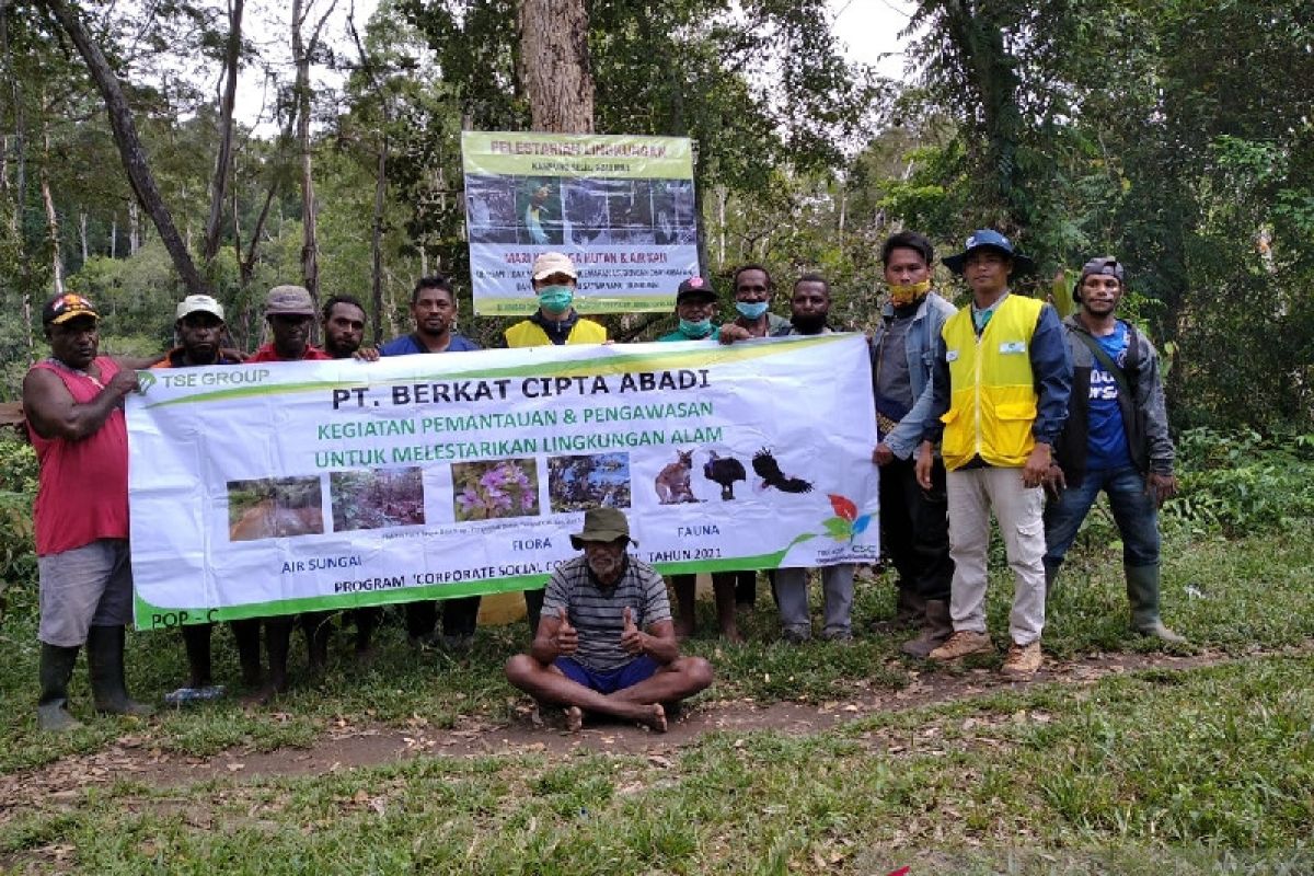 PT BCA kampayekan pelestarian lingkungan di kampung Selil Merauke