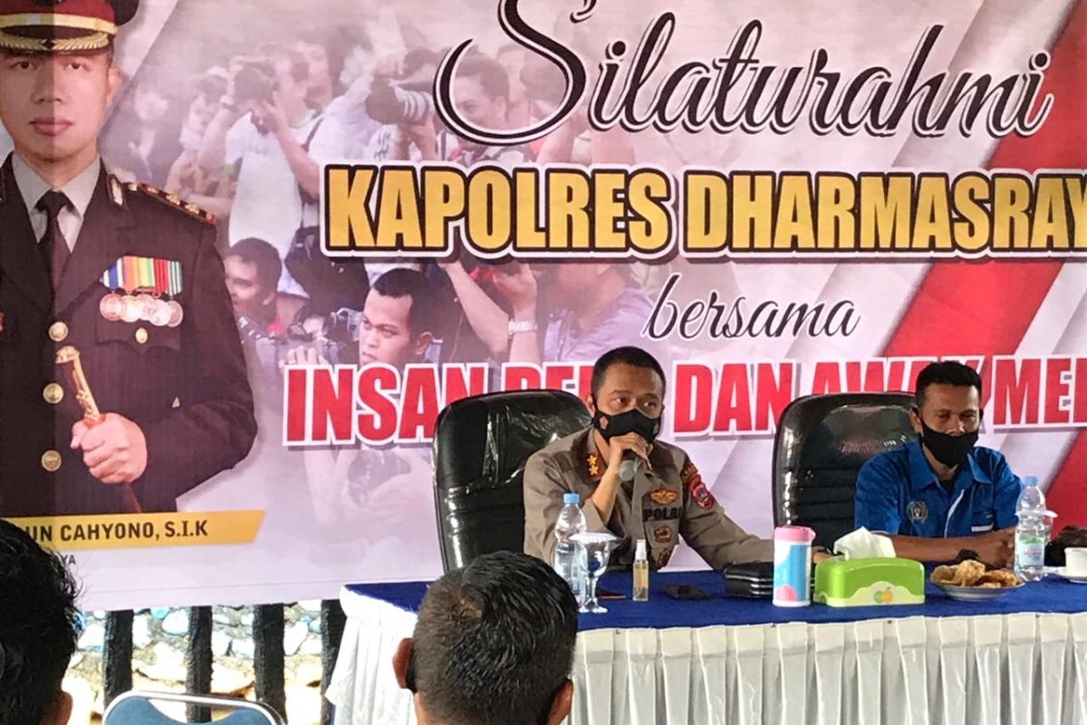 Polres Dharmasraya bentuk satgas perkuat penanganan COVID-19