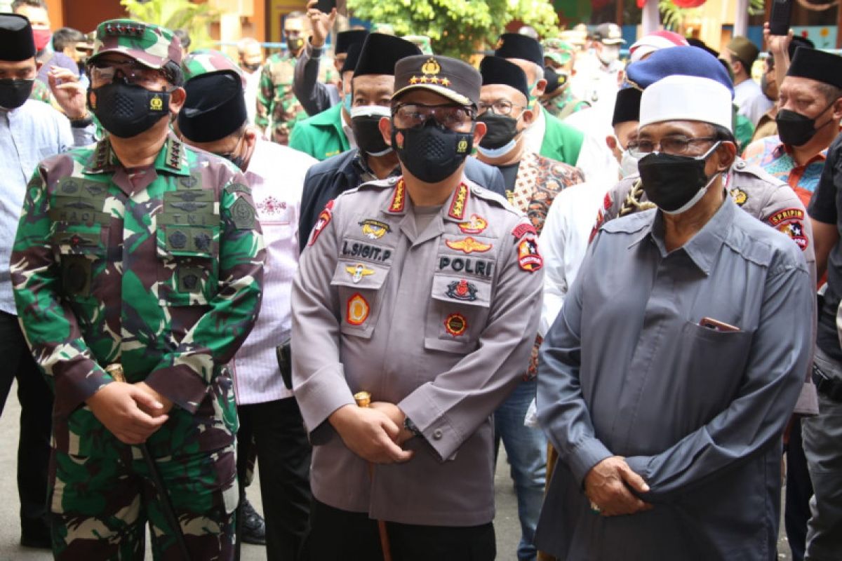 Kapolri Gandeng Warga NU se-Indonesia Percepat Herd Immunity