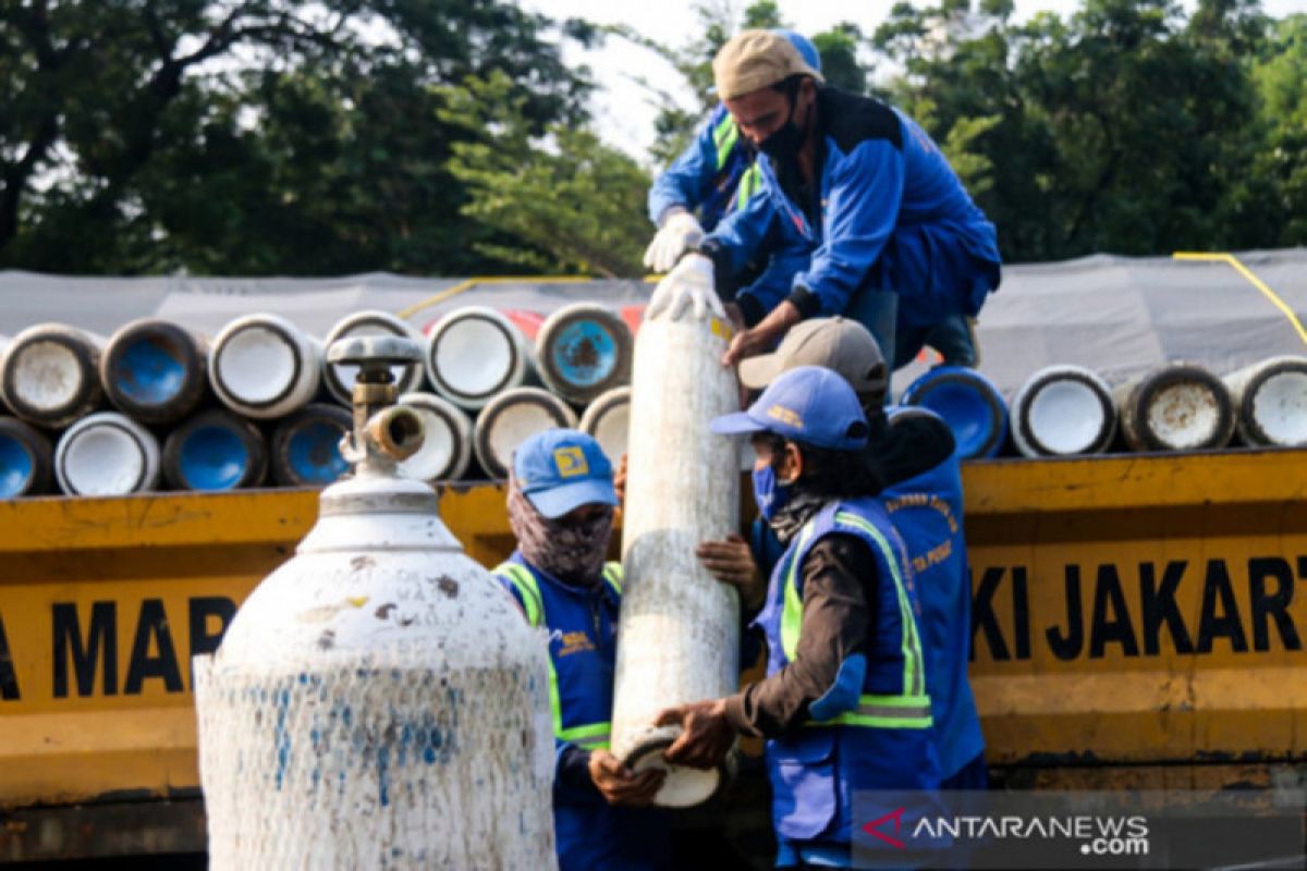 Wagub DKI: Kebutuhan oksigen menurun tapi masih fluktuatif