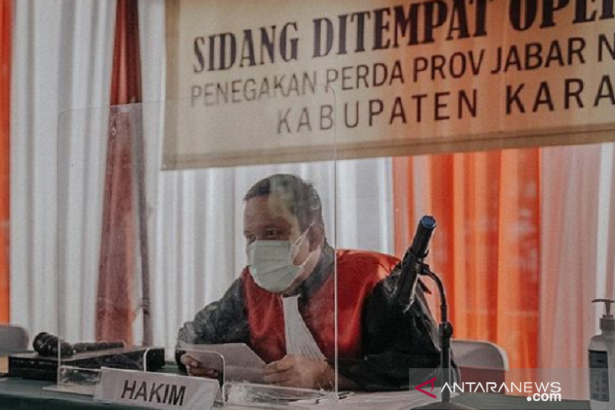 Pelanggar PPKM Darurat di Karawang mulai diterapkan sidang di tempat