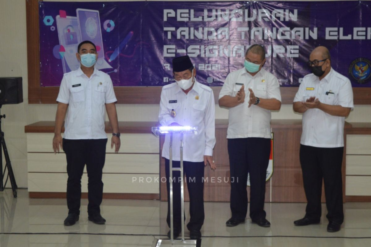 Mesuji luncurkan e-Signature dukung administrasi pemerintah