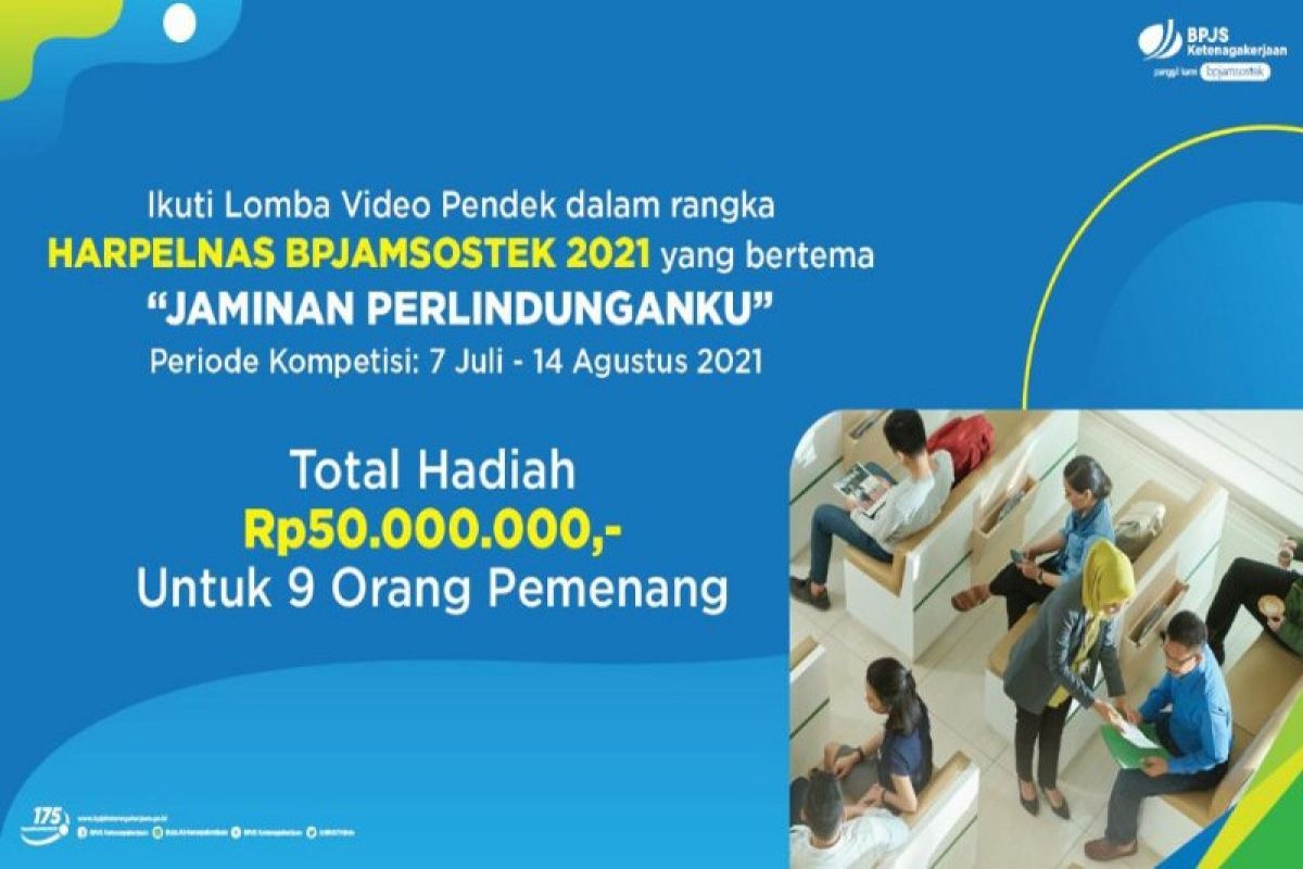 BPJS Ketenagakerjaan gelar lomba video pendek "Jaminan Perlindunganku"