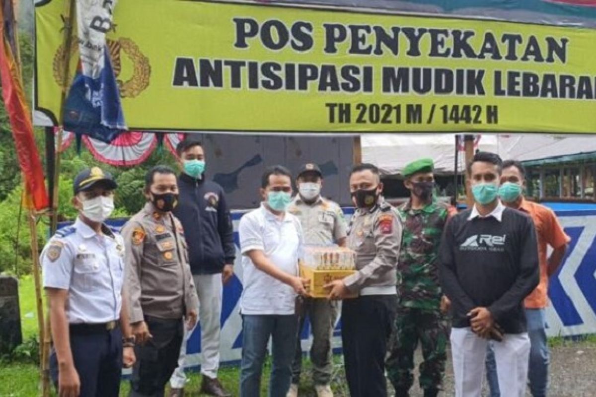 Wabup Pessel kunjungi pos penyekatan di perbatasan