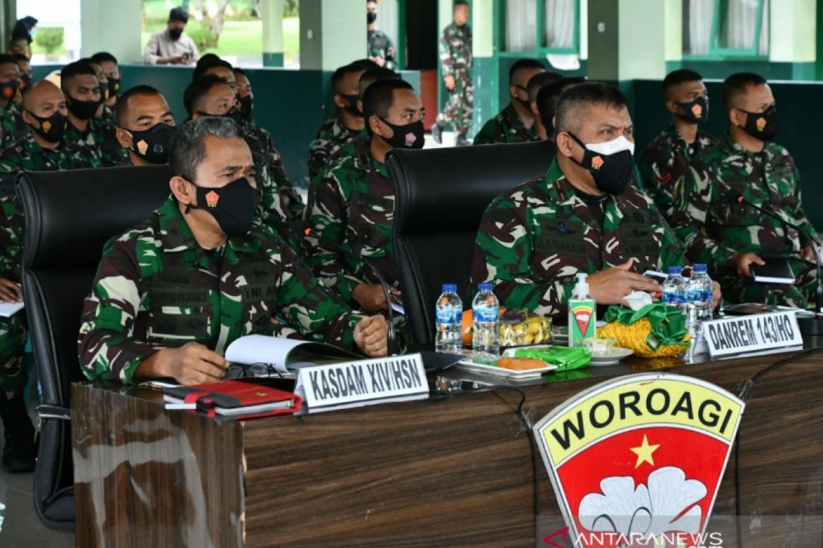 Sebanyak 100 prajurit TNI amankan objek vital pertambangan nikel di Konawe