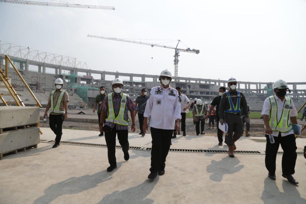 Pembangunan Stadion Banten ditargetkan selesai Desember 2021