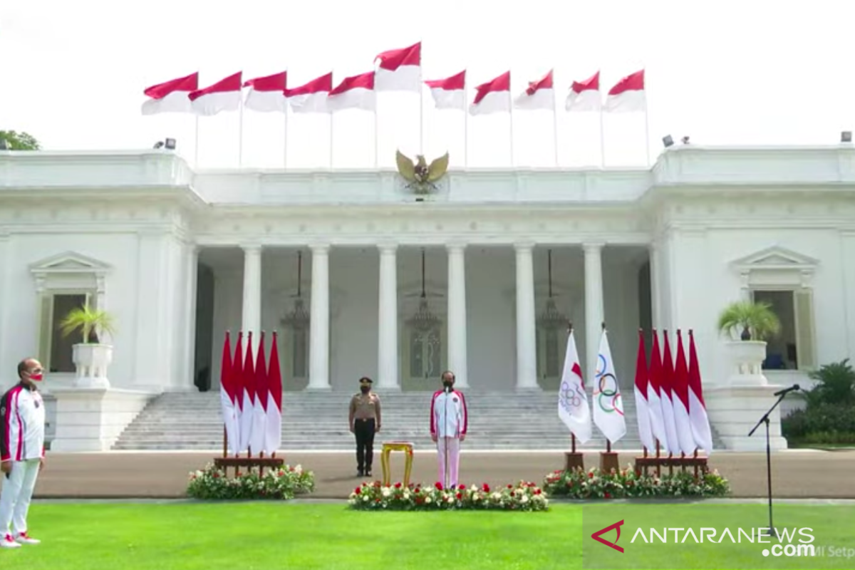 Presiden Jokowi: atlet Indonesia emban  amanat berat di Olimpiade Tokyo