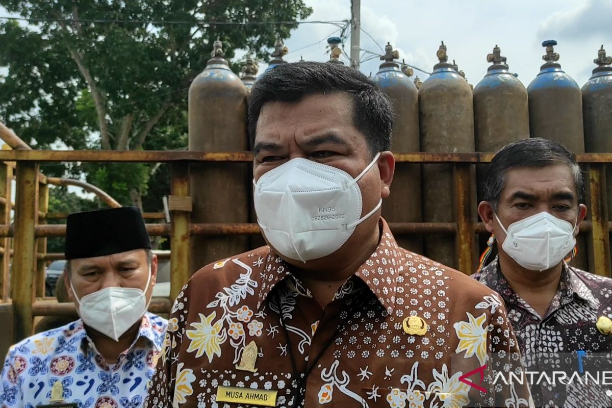 Pemkab Lampung Tengah terima bantuan 205 tabung oksigen dari SGC