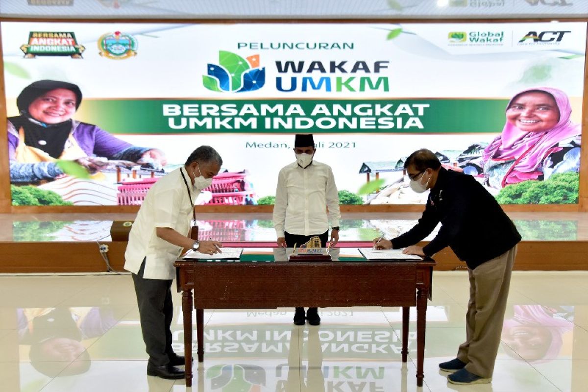 ACT-Pemprov  Sumut jalankan program Wakaf Modal Usaha Mikro