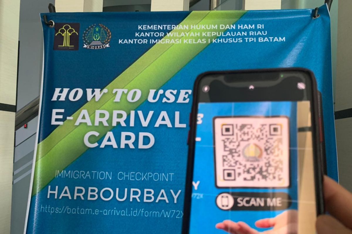 Imigrasi Batam uji coba "e-arrival card"