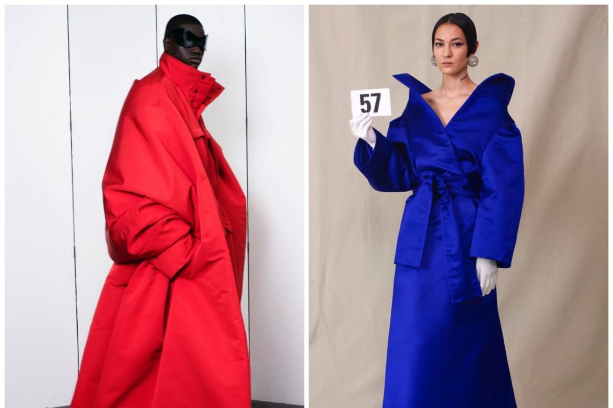 Balenciaga yang "nyeleneh" kembali masuki  dunia "haute couture"