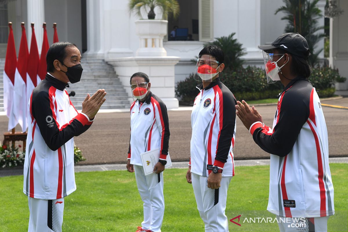 Kontingen Indonesia dikarantina sebelum ke Olimpiade Tokyo