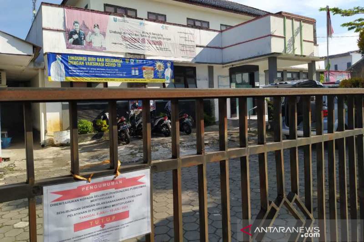 3 nakes Puskesmas Mertoyudan II Magelang terpapar COVID-19, pelayanan ditutup sementara