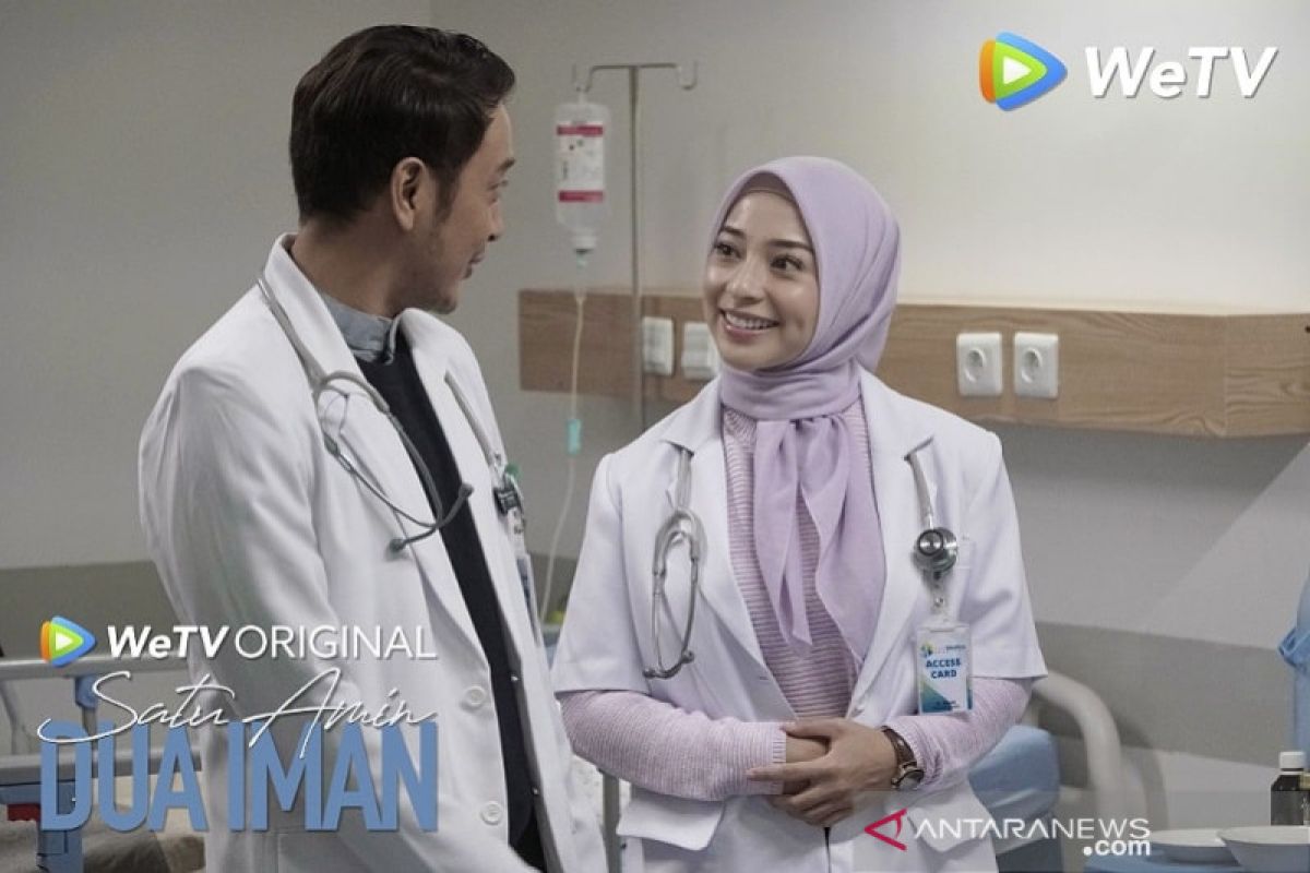 Nikita Willy adu peran dengan Dimas Anggara di "Satu Amin Dua Iman"