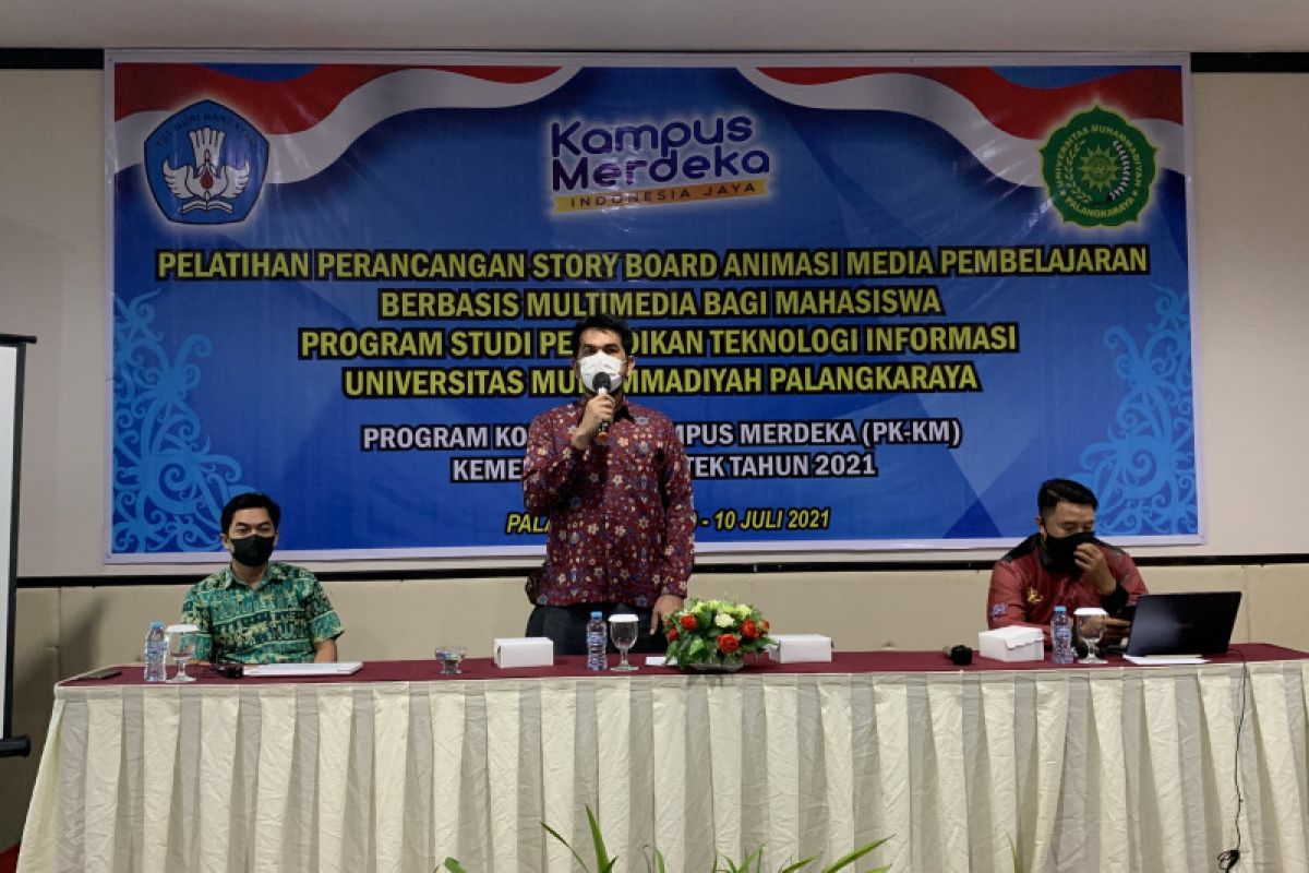 UMPR berikan pelatihan animasi sebagai media pembelajaran