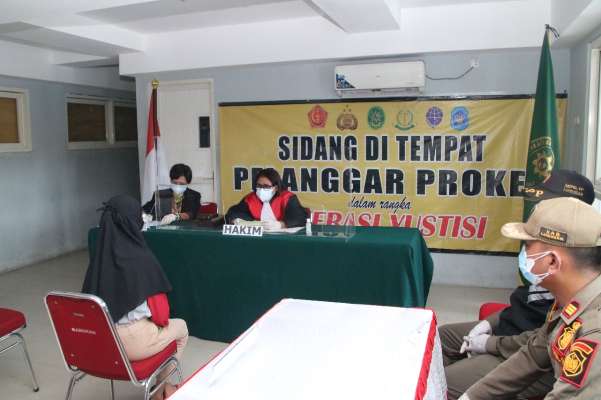 12.556 orang terjaring  langgar protokol kesehatan di Lamongan