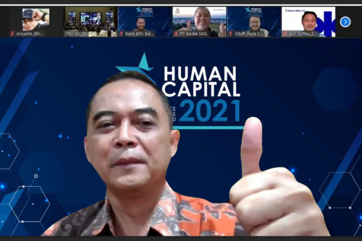 BPJAMSOSTEK raih 4 penghargaan  Human Capital Excellence 2021