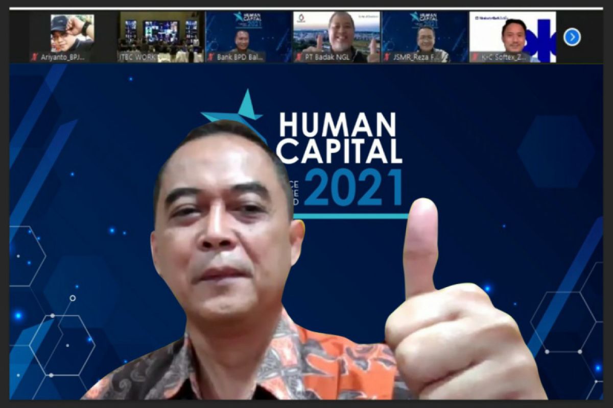 BPJS Ketenagakerjaan borong 4 penghargaan dalam Human Capital on Resilience Excellence Award 2021