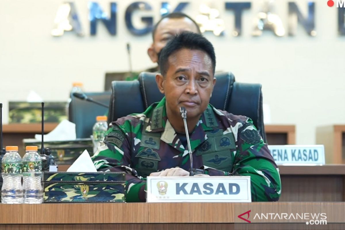 Kasad minta rumah sakit TNI AD laporkan kebutuhan penanganan COVID-19