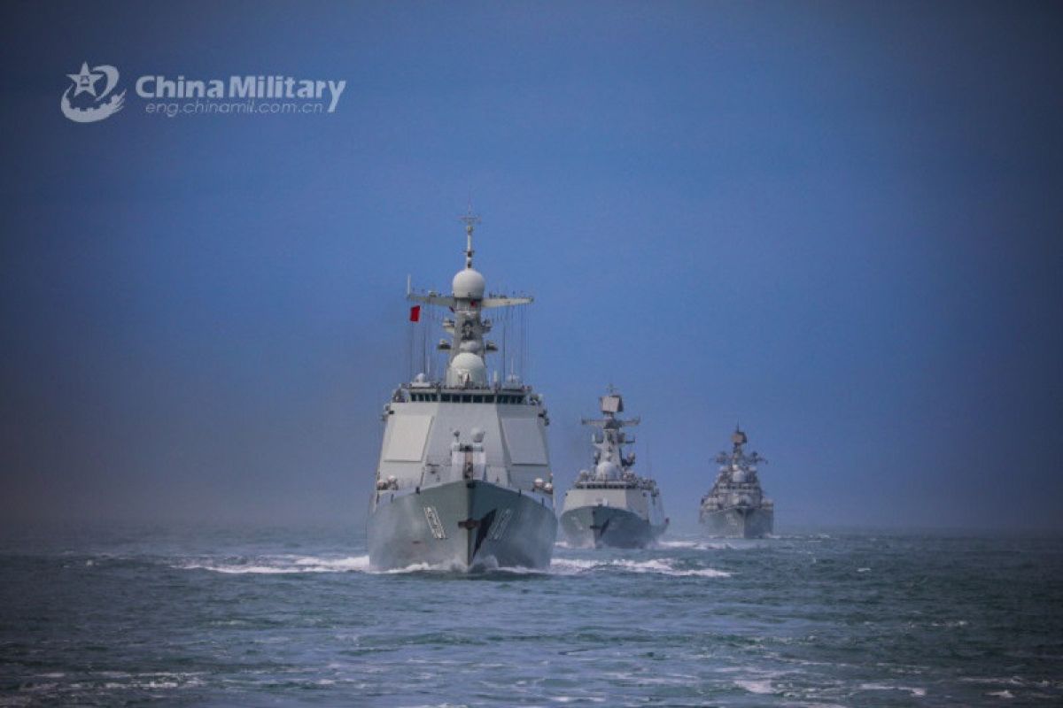 China gelar latihan militer di lokasi jatuhnya sampah roket di Laut Kuning