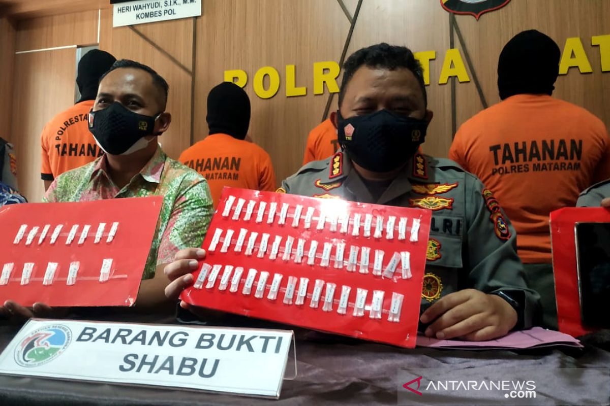 Polresta Mataram bongkar modus penjualan sabu sistem ATM