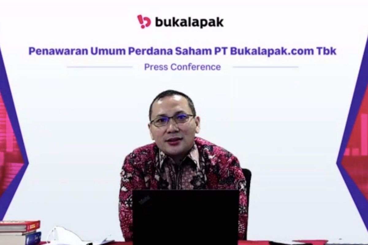 Bukalapak IPO di lantai bursa