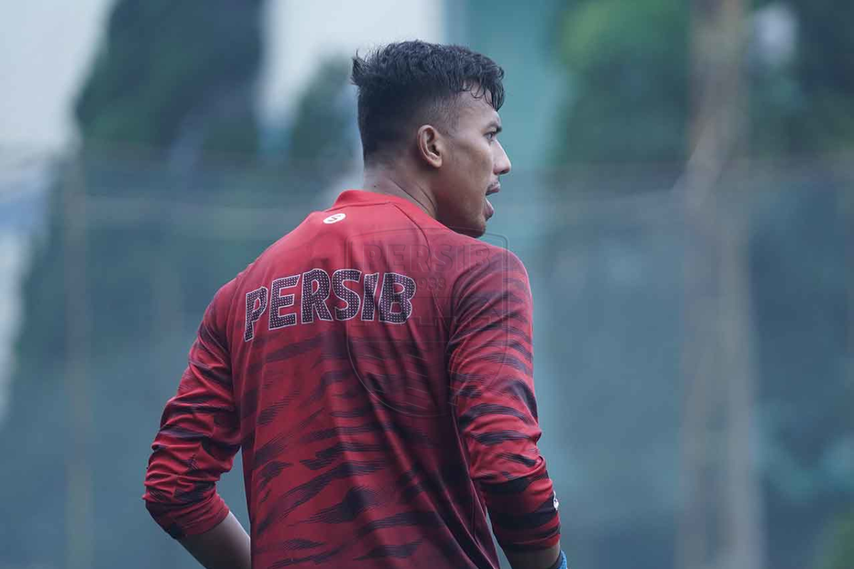 Kondisi kiper Persib Teja Paku Alam  kian membaik pascaoperasi