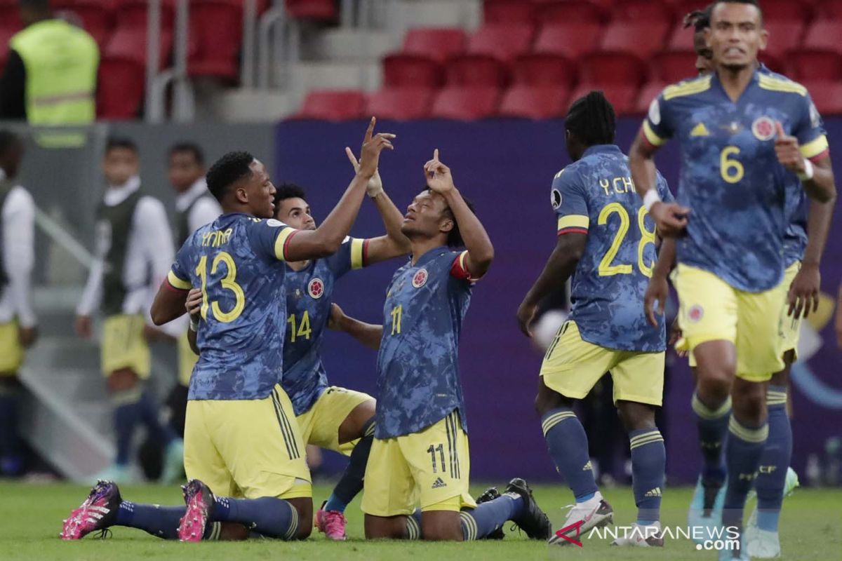 Timnas Kolombia melaju ke perempat final setelah hajar Kosta Rika 3-0