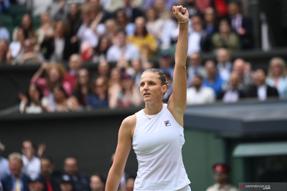 Finalis Wimbledon Pliskova naik ke peringkat lima WTA Finals "race"