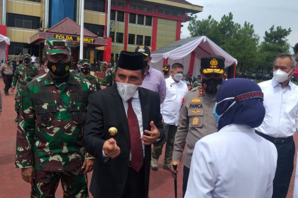 Gubernur Sumut nilai PPKM  Darurat di Kota Medan wajar