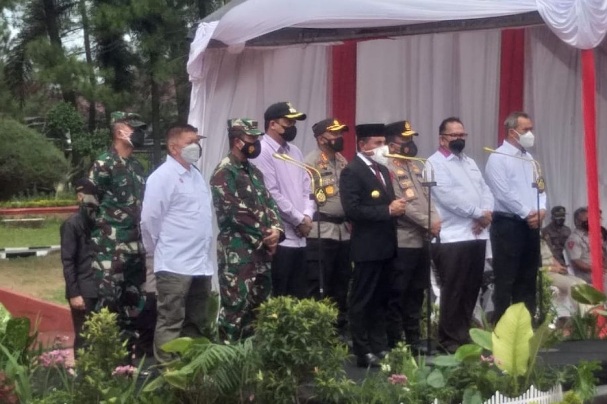 Gubernur Sumut: Vaksinator tugas mulia ikut cegah penyebaran COVID-19