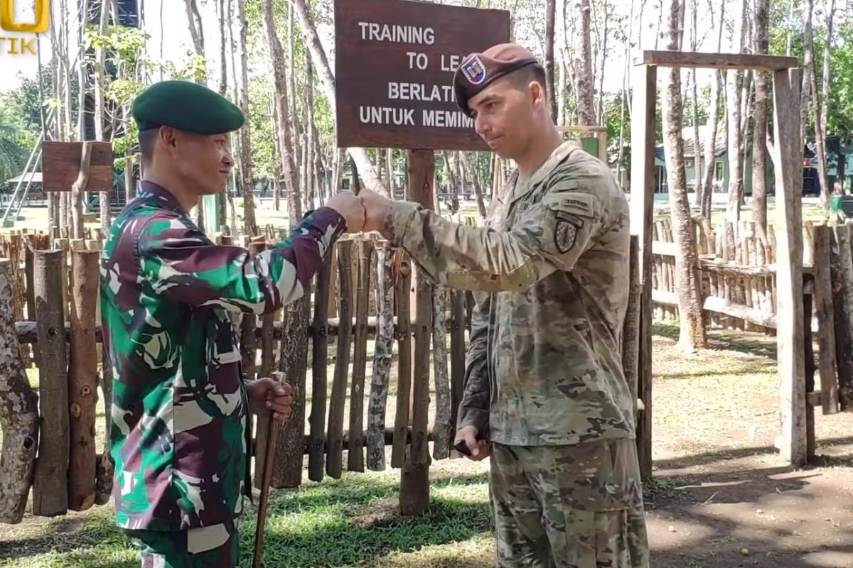 TNI AD-SFAB US ARMY gelar latihan bersama