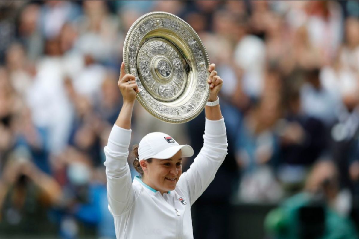 Fakta singkat Ashleigh Barty,  juara baru Wimbledon