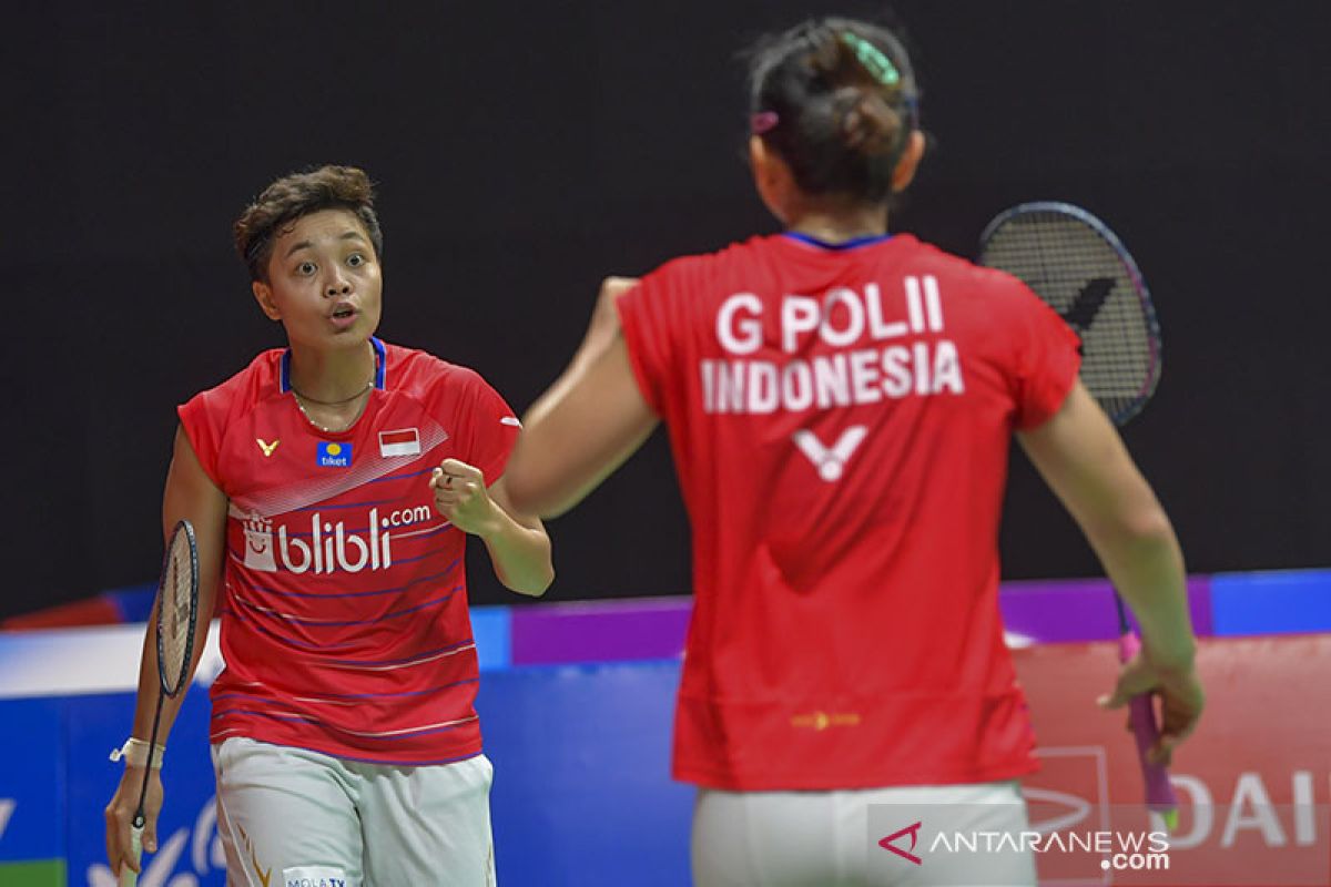 Olimpiade Tokyo 2020:  Greysia/Apriyani tekuk juara dunia Fukushima/Hirota