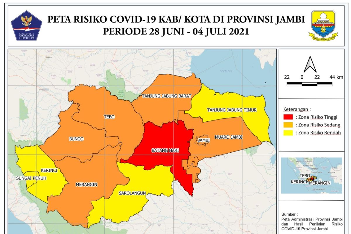 Pasien COVID-19 meninggal di Jambi lebih 300 orang