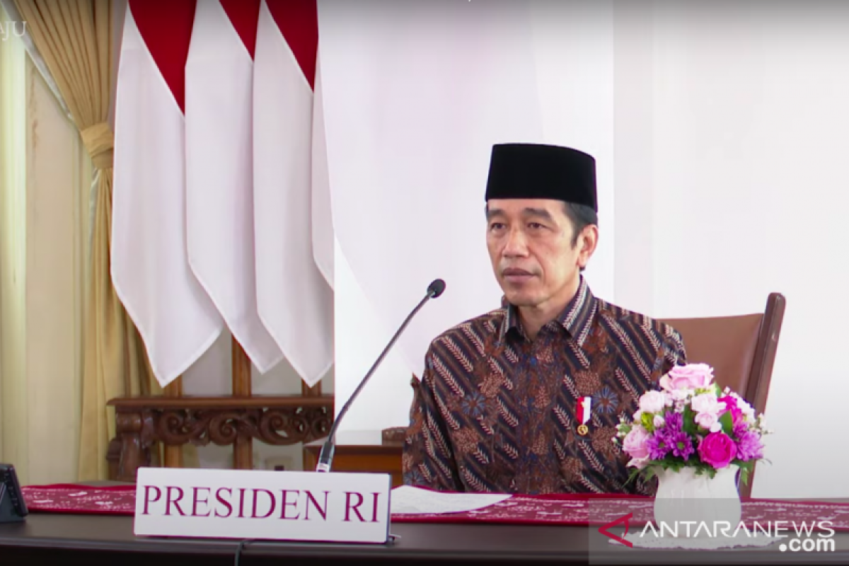 Presiden Jokowi sampaikan duka cita mendalam terhadap korban pandemi COVID-19