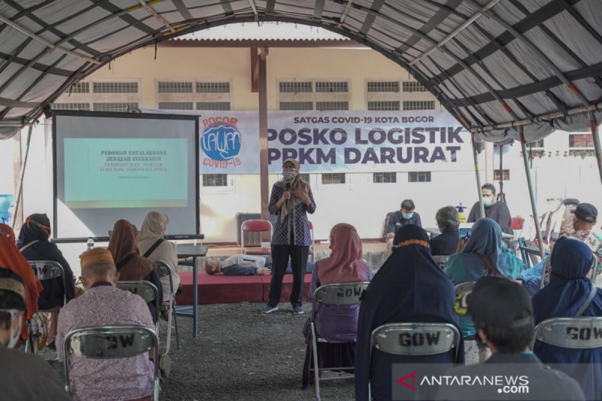 Tim pemulasaraan jenazah COVID-19 Kota Bogor terus tambah anggota